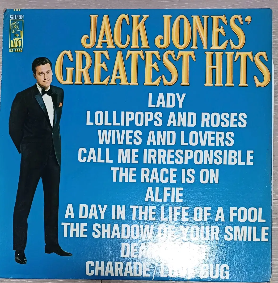 잭존슨LP Jack jones Great hits 미국수입원판 NM